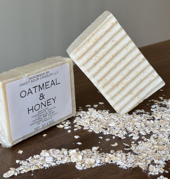 Oatmeal & Honey Cold-Processed Bar Soap