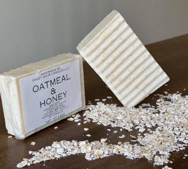 Oatmeal & Honey Cold-Processed Bar Soap