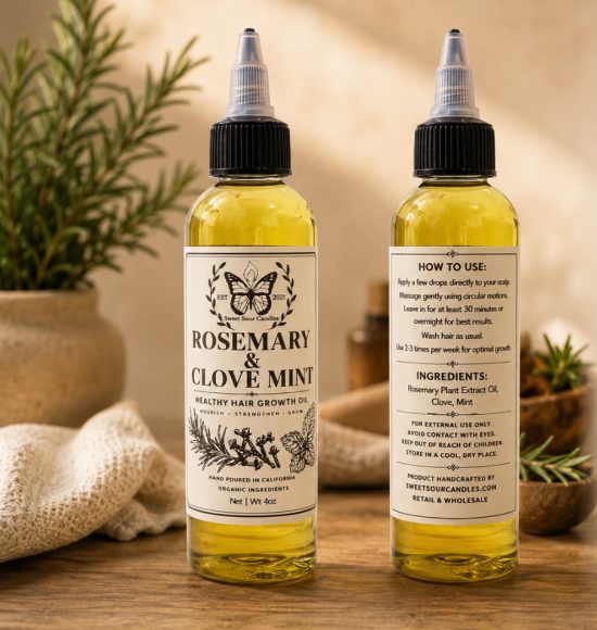 Rosemary & Clove Mint Hair Growth Oil