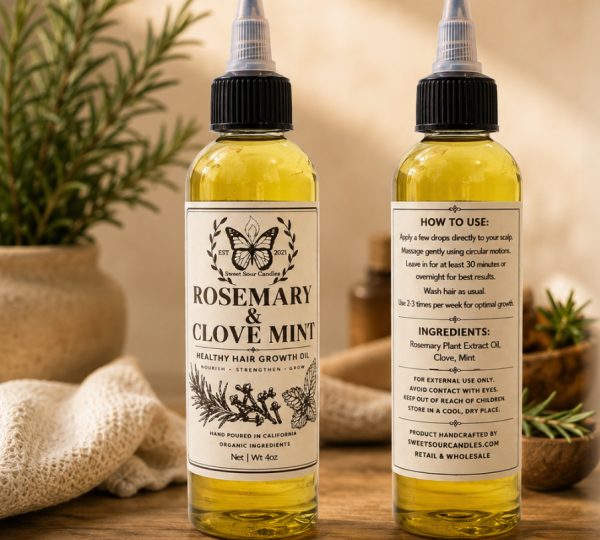 Rosemary & Clove Mint Hair Growth Oil