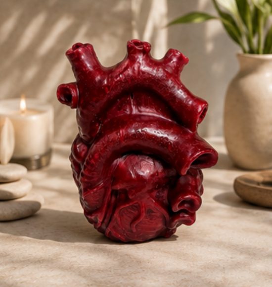 Anatomy Human Heart Candle
